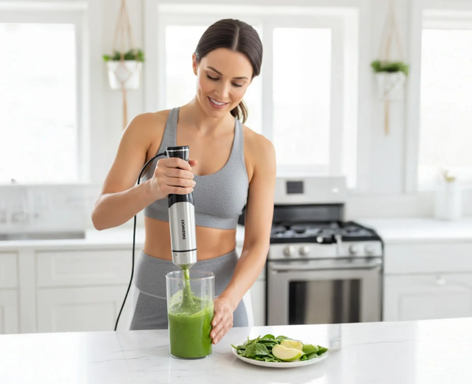 Блендер Daewoo SDA DHB100X (Silver/Black) - 6