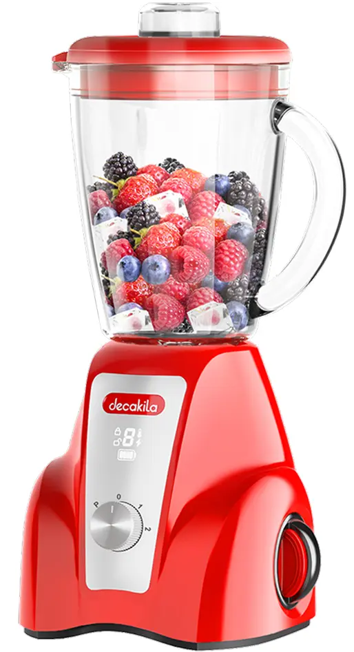 Blender Decakila KEJB052R (Red/Silver)