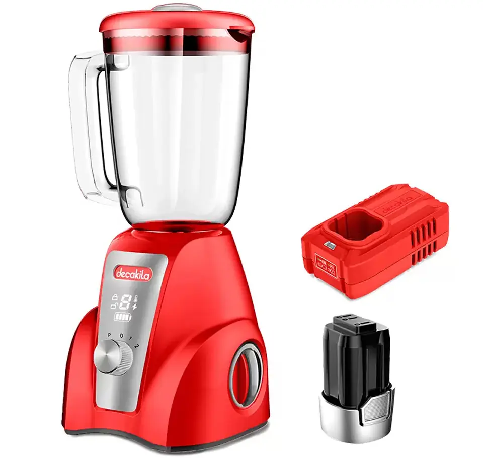 Blender Decakila KEJB052R (Red/Silver)