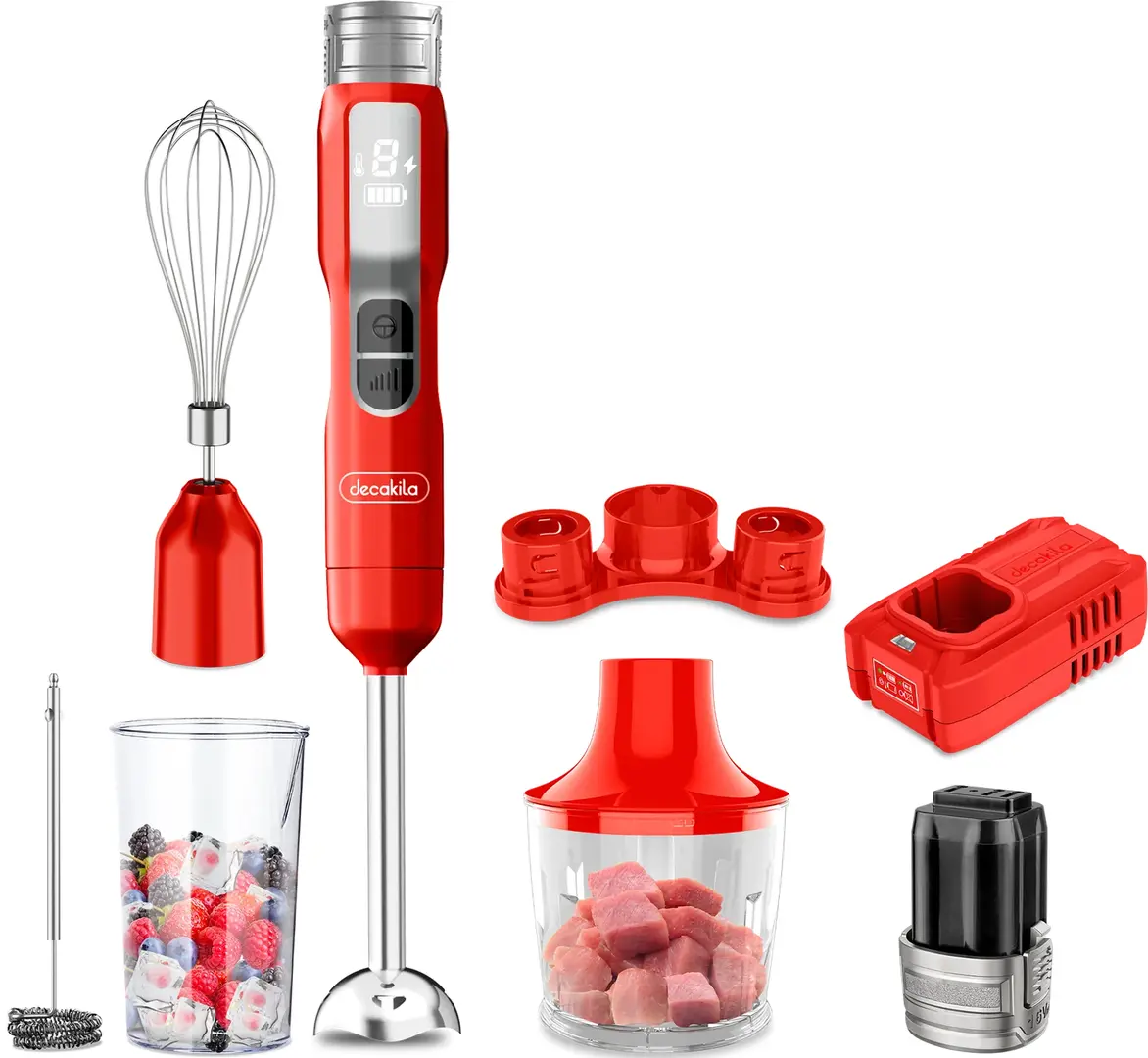 Blender Decakila KEJB056R (Red/Inox)