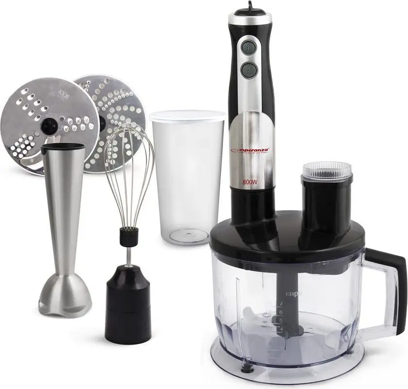 Blender Esperanza Crema EKM004 (Black/Inox)