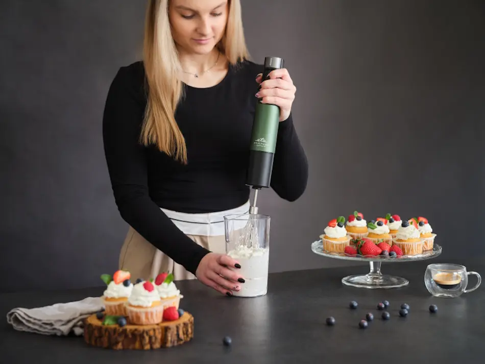 Блендер ETA Mano 3219 90030 (Black/Green)