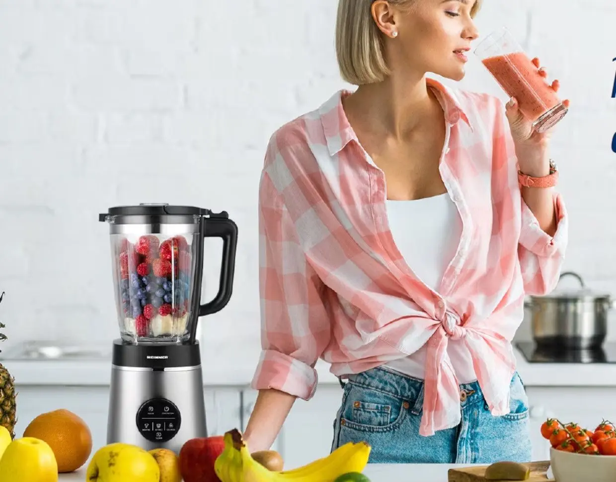 Blender Heinner HBL-D1400SS (Inox/Black)