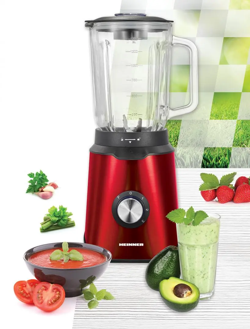 Блендер Heinner Vitality 1000 HBL-1000RED (Red) - 3