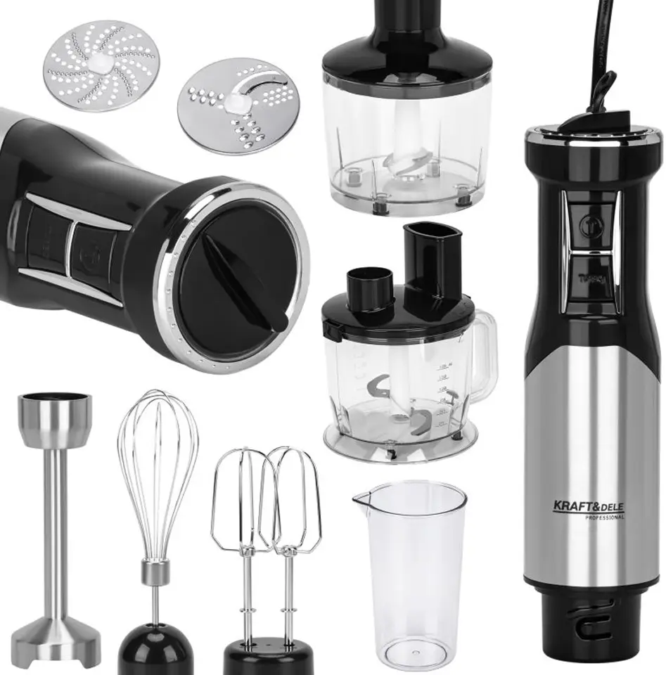 Блендер Kraft&Dele KD4182 (Black/Inox)