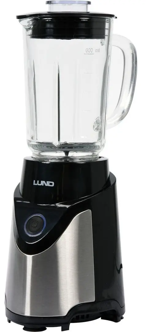 Blender Lund 500W 67703 (Black/Inox)