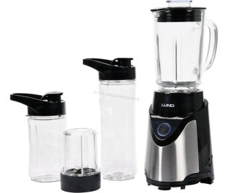 Blender Lund 500W 67703 (Black/Inox)