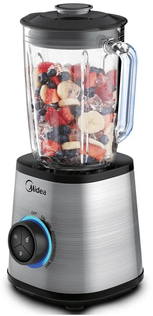 Blender Midea MJ-BL1501W (Inox/Black)