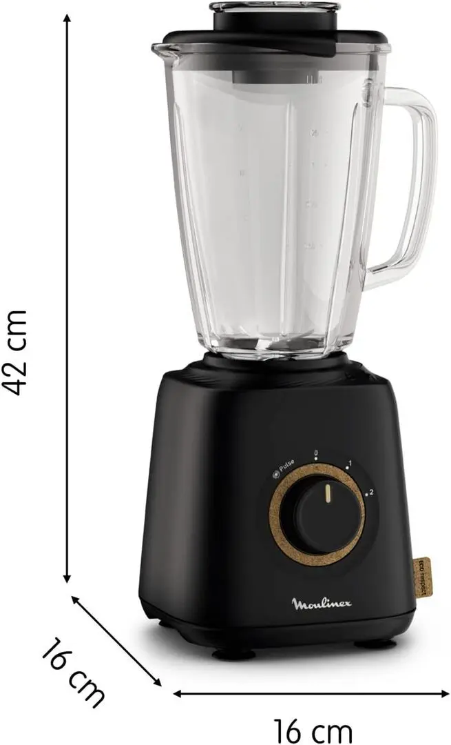 Blender Moulinex LM46EN10 (Black)