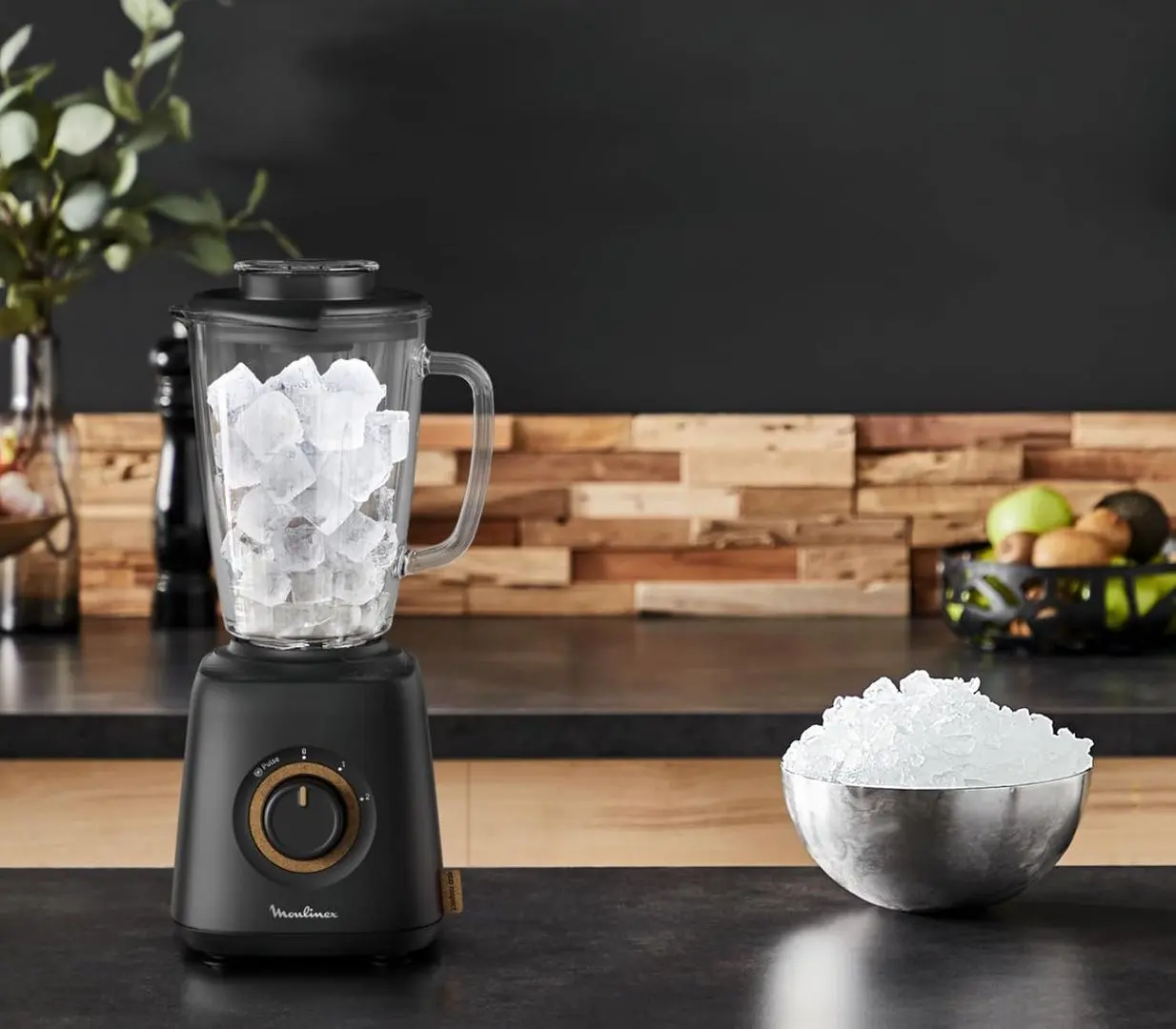 Blender Moulinex LM46EN10 (Black)