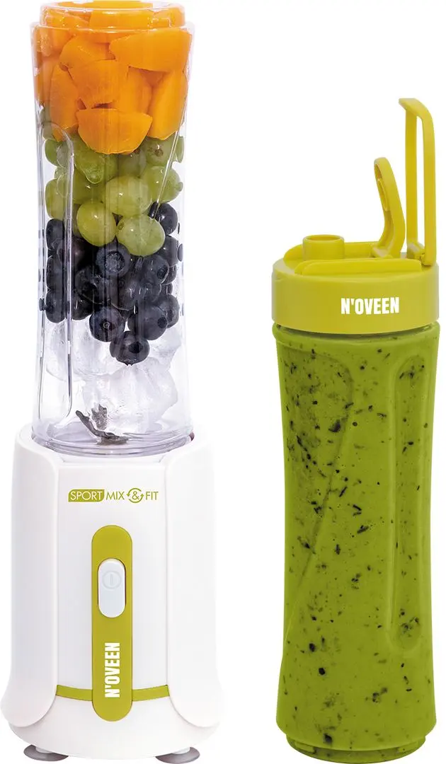 Blender Noveen Sport Mix&Fit SB210 (White/Green) - 4