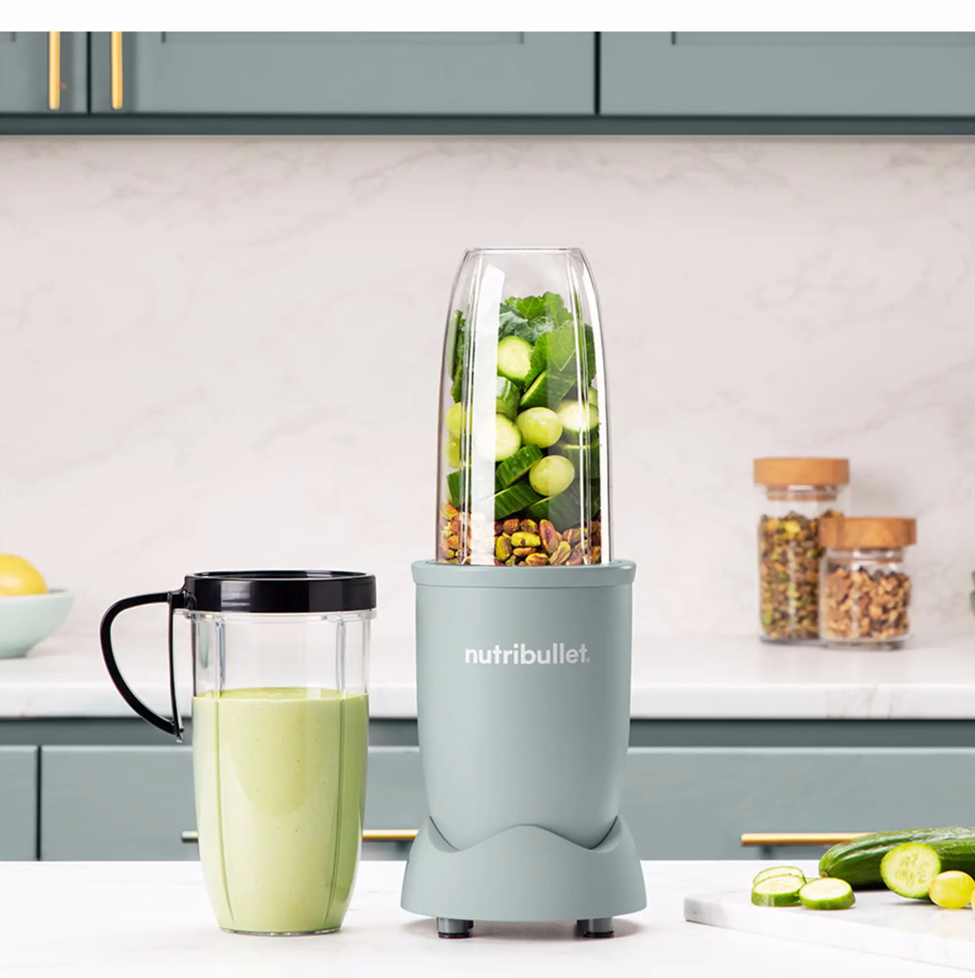 Блендер Nutribullet Pro NB907MAJD (Matte Jade)