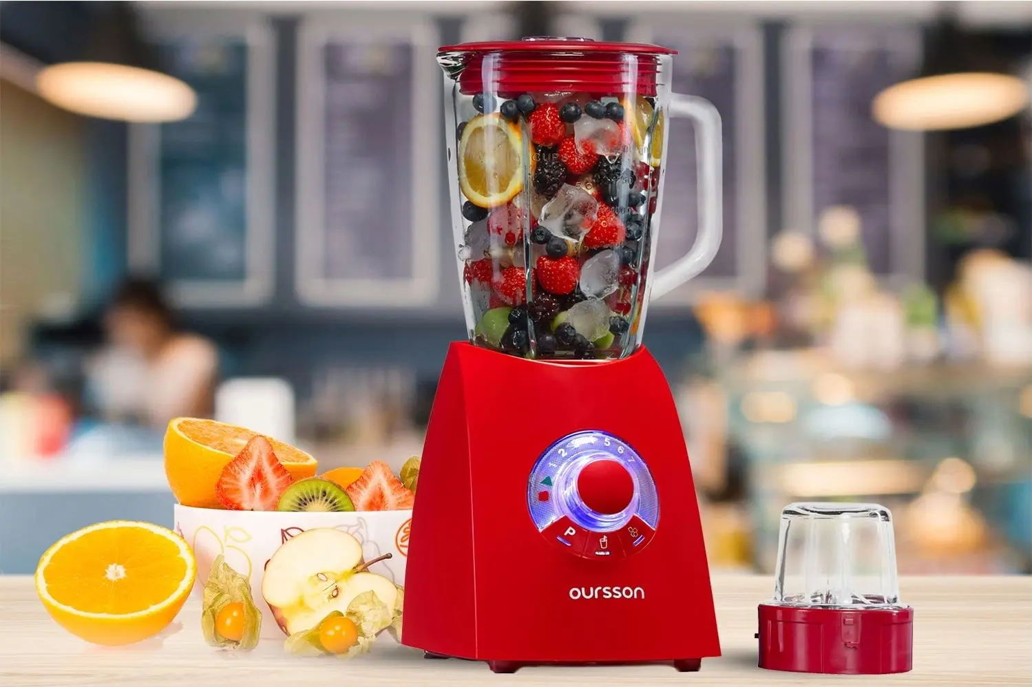 Blender Oursson BL0642G/RD (Red) - 4
