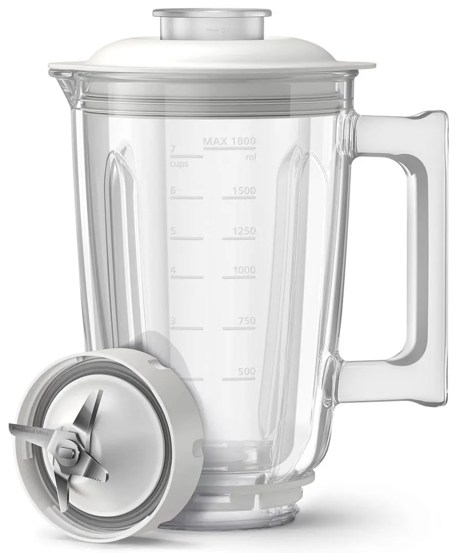 Blender Philips HR3760/01 (White/Metallic)