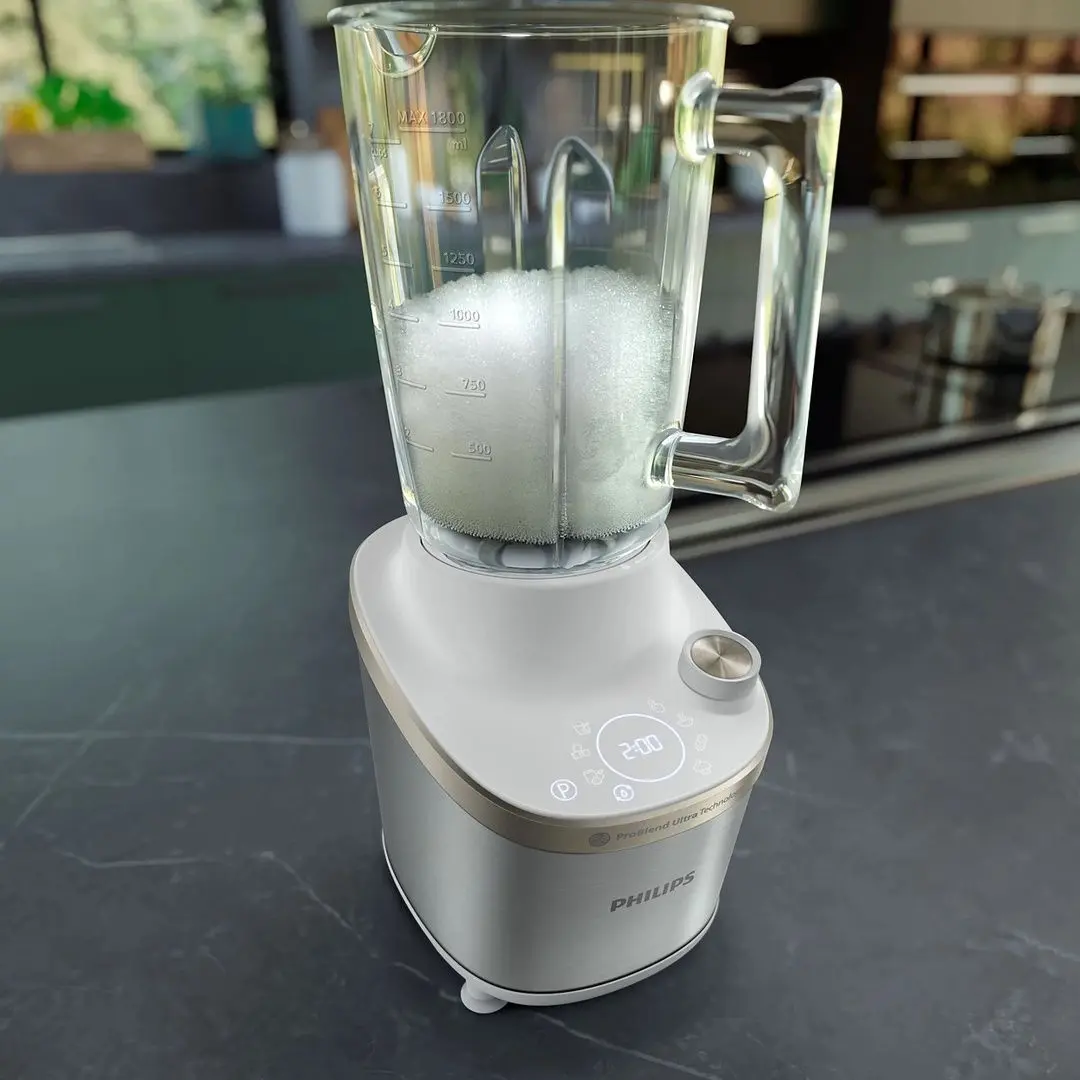 Blender Philips HR3760/01 (White/Metallic)