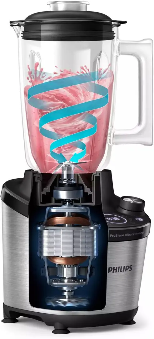 Blender Philips S7 HR3760/10 (Black/Metallic) - 5