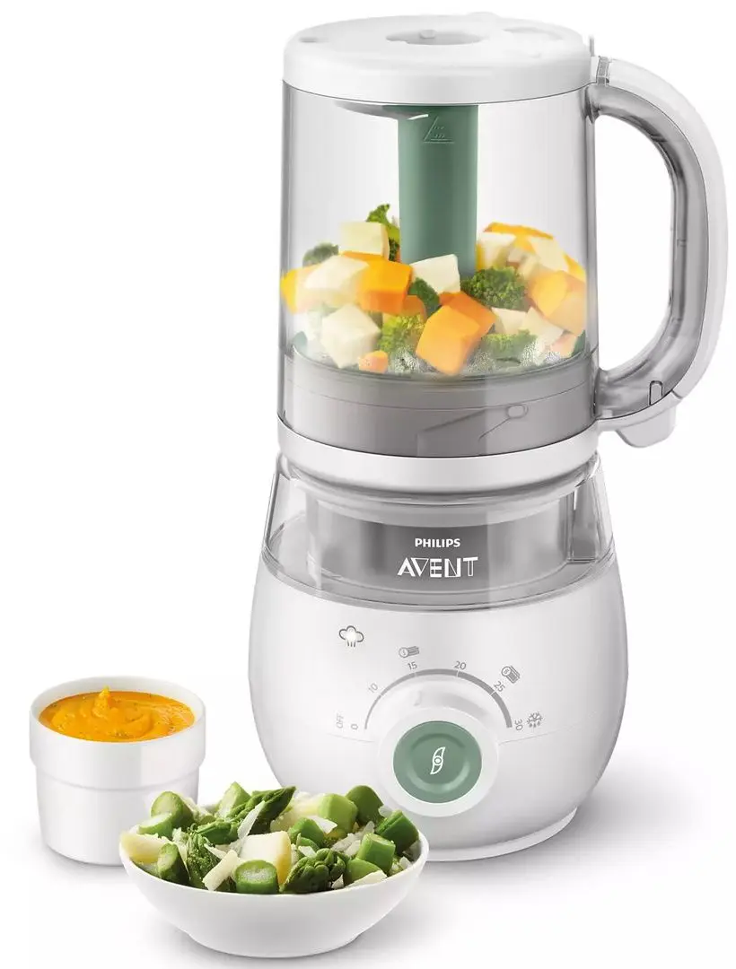 Dispozitiv multifunctional pentru prepararea bucatelor pentru copii Philips Avent SCF885/01 (White) - 4