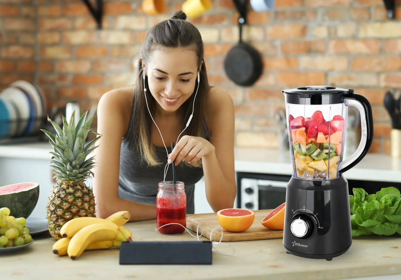 Blender Starcrest STB-15500B (Black)