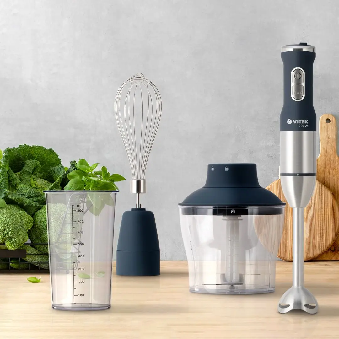 Blender Vitek VT-3415 (Blue/Silver) - 4