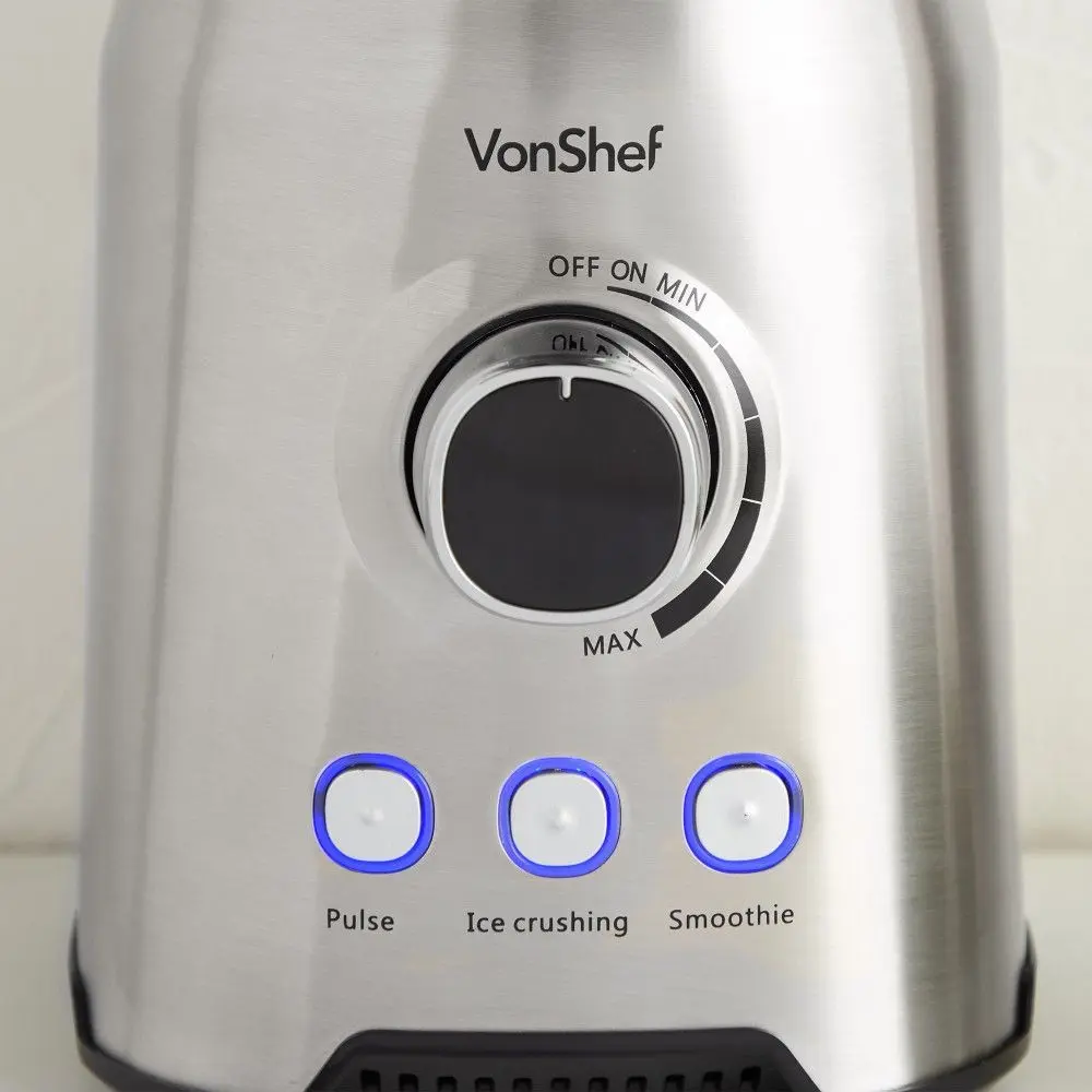 Blender 2in1 VonShef 2000087 (Inox/Black) - 3