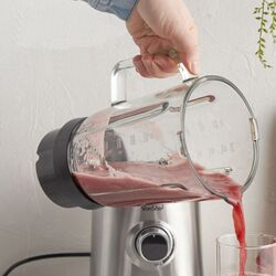 Blender 2in1 VonShef 2000087 (Inox/Black) Thumb