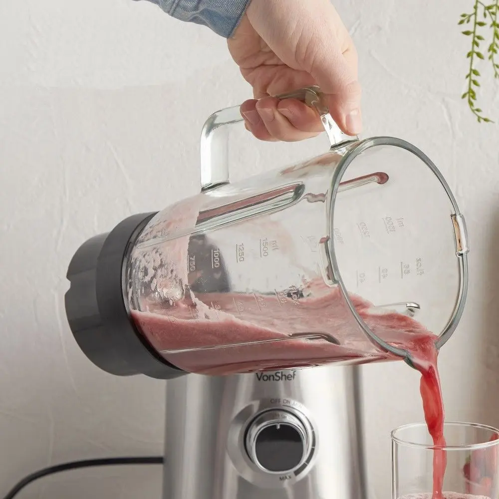 Blender 2in1 VonShef 2000087 (Inox/Black) - 8