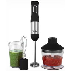 Blender 3in1 VonShef 2000067 (Black/Inox)