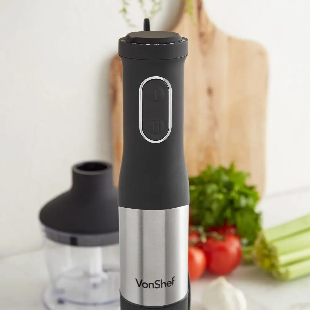Blender 3in1 VonShef 2000067 (Black/Inox) - 6