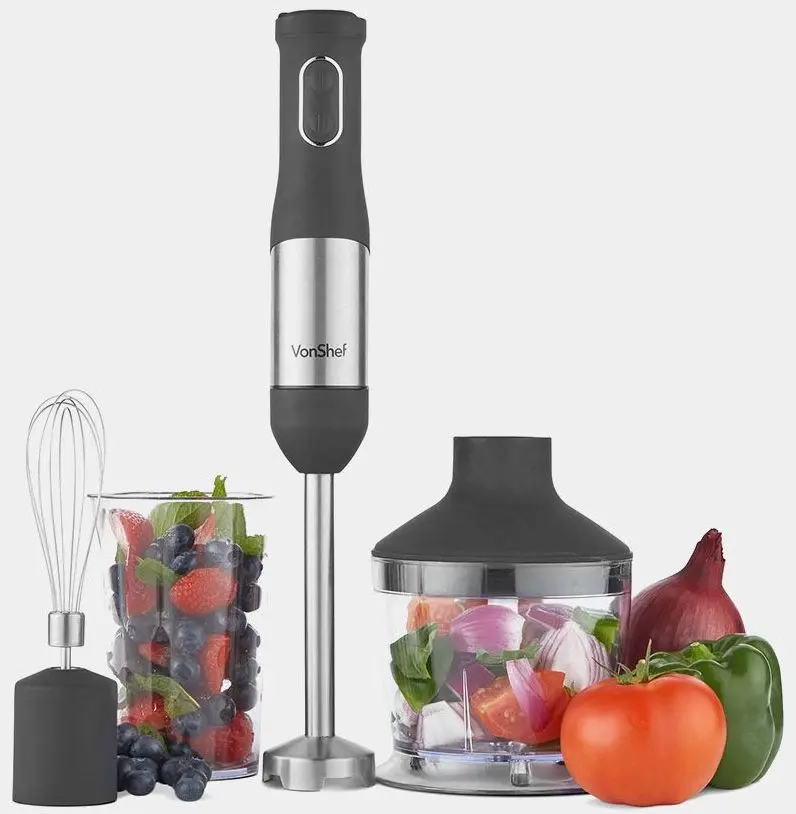 Blender 3in1 VonShef 2000067 (Black/Inox) - 2