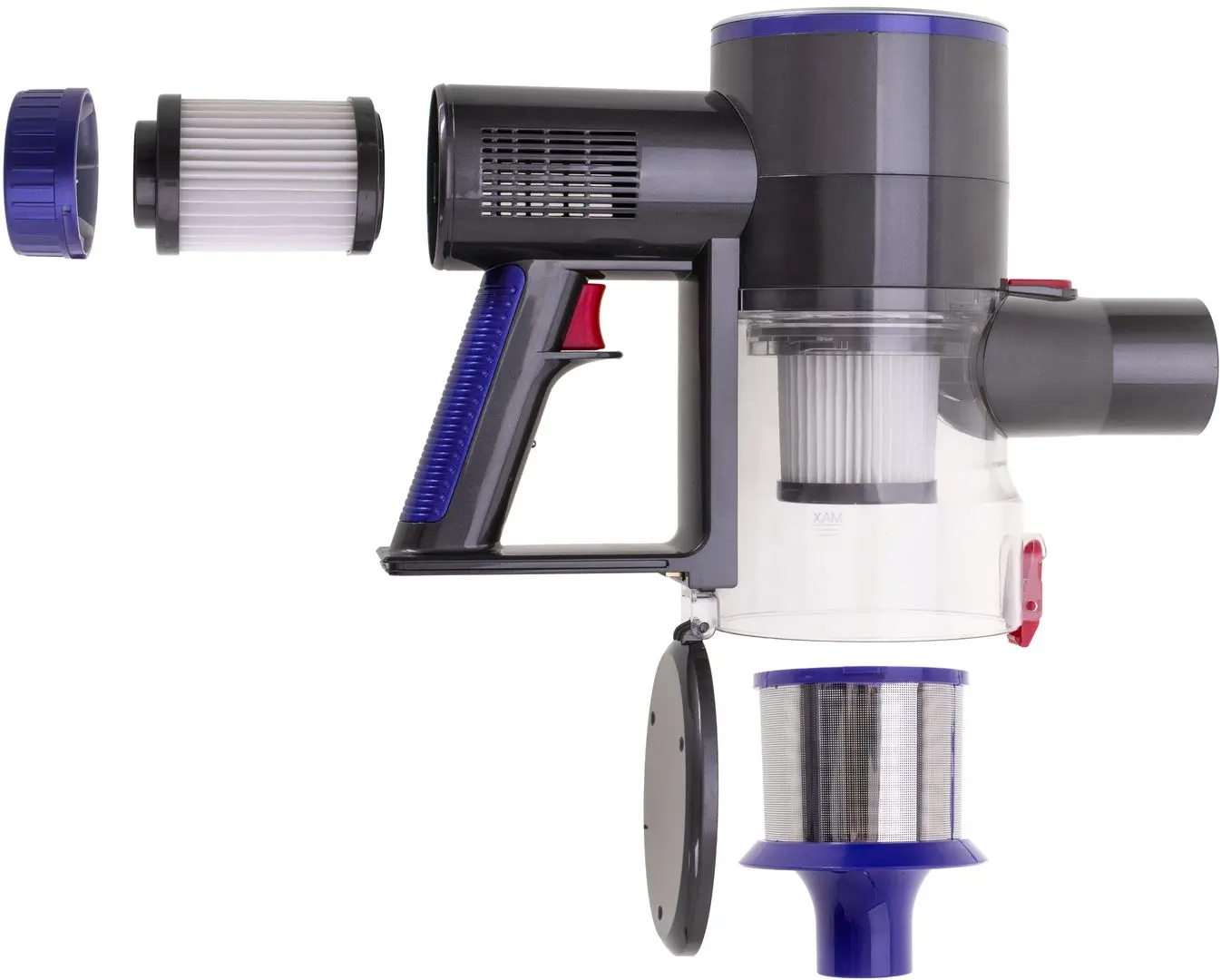 Вертикальный пылесос Adler AD 7061 (Black/Blue)