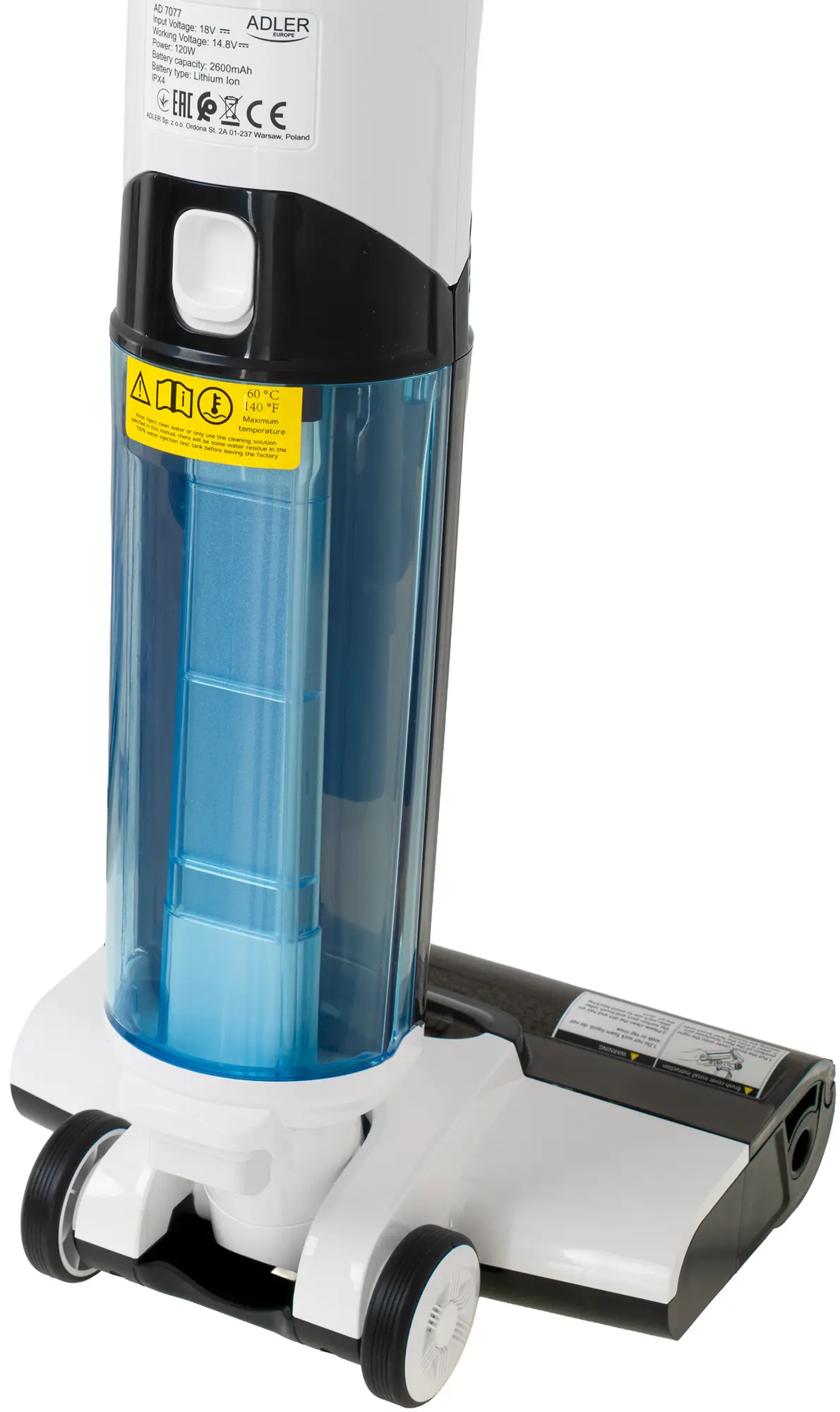 Aspirator vertical Adler AD 7077 (White/Black)