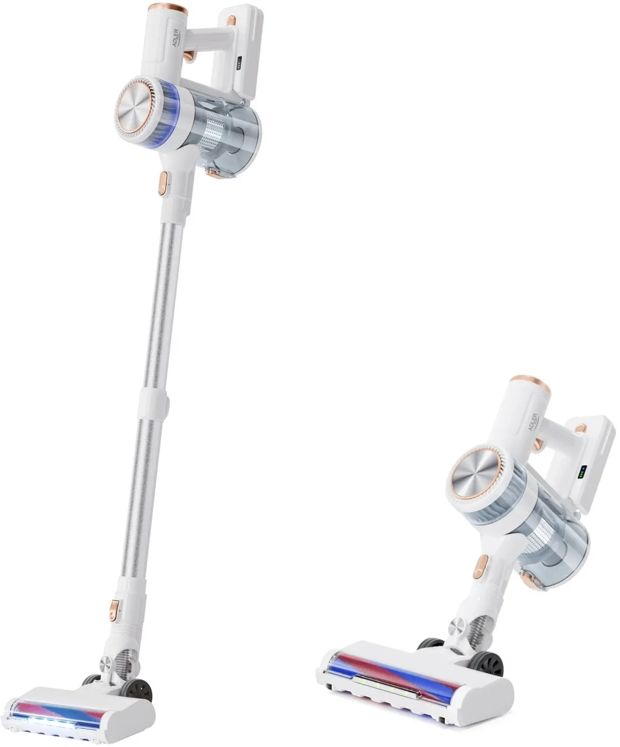 Вертикальный пылесос Adler AD 7079 (White/Silver) - 24