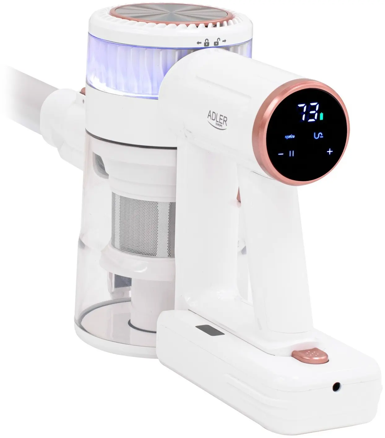 Вертикальный пылесос Adler AD 7079 (White/Silver) - 20