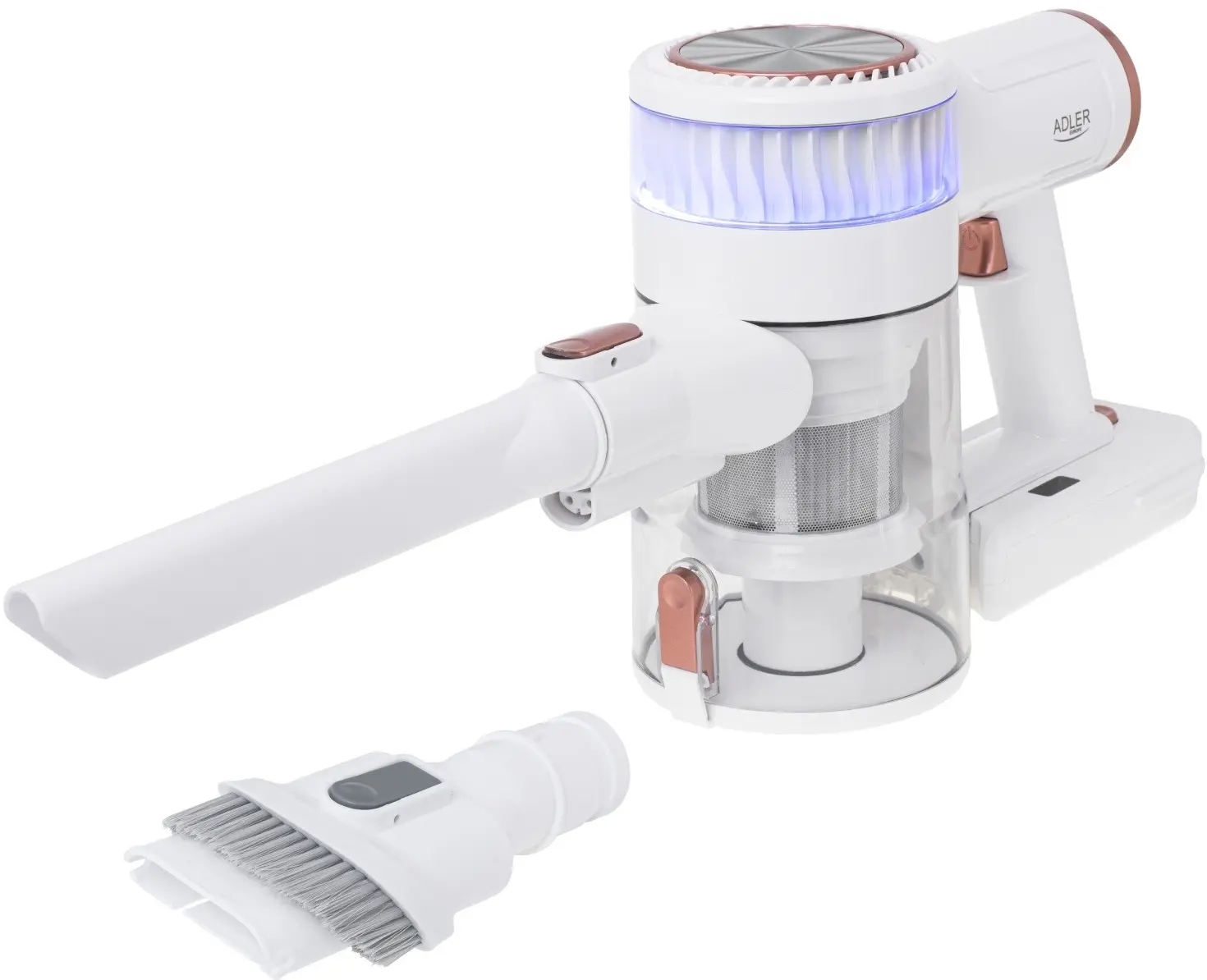 Вертикальный пылесос Adler AD 7079 (White/Silver) - 18