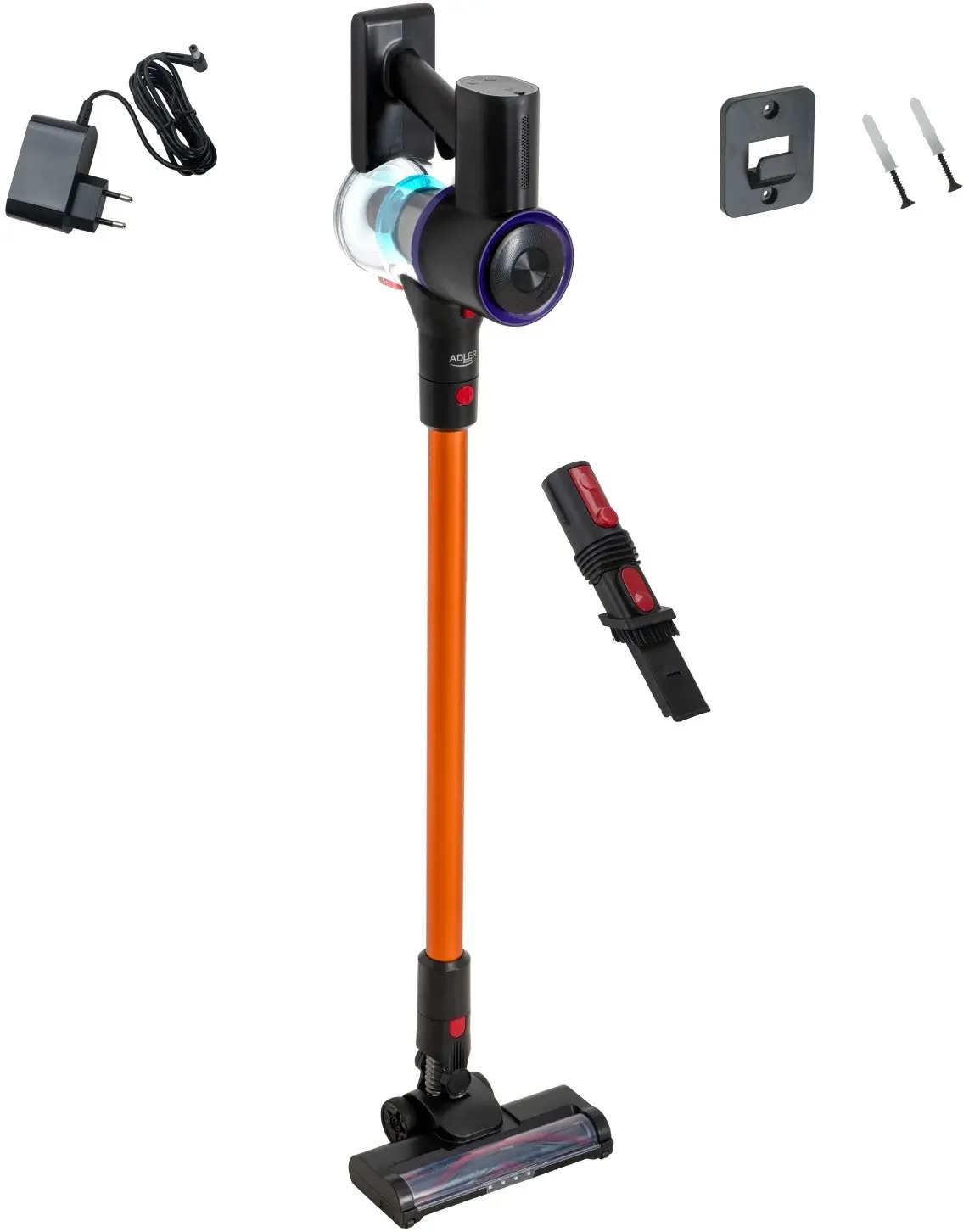 Aspirator vertical Adler AD 7086 (Black/Orange) - 22