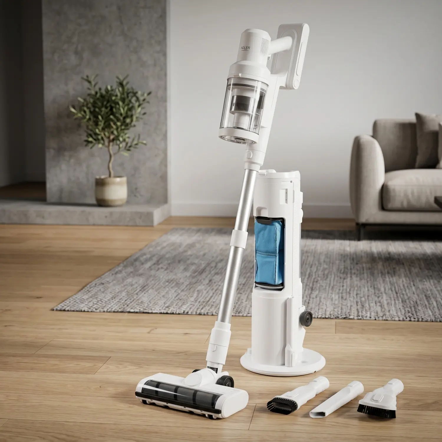 Aspirator vertical Adler AD 7087 (White) - 5