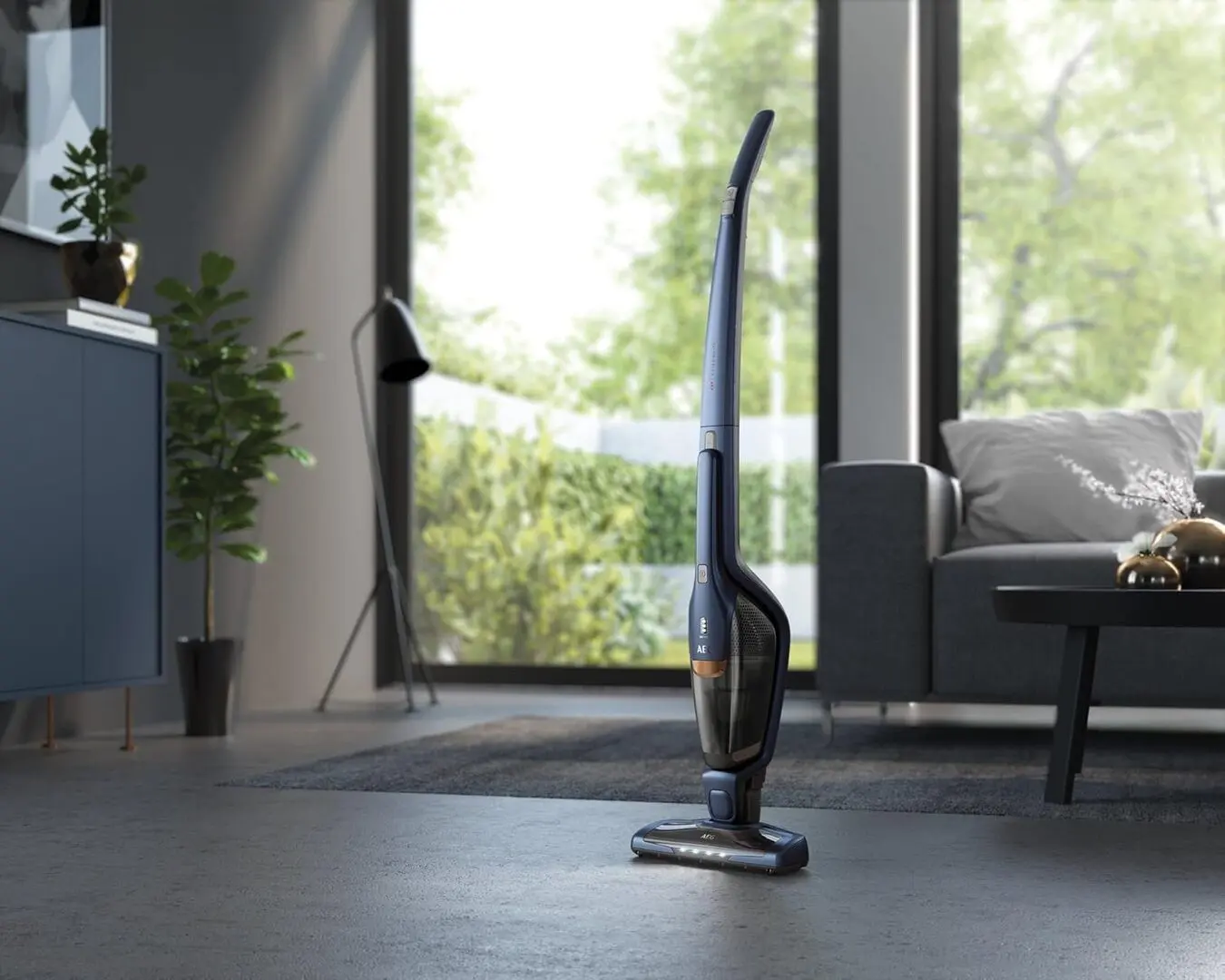 Вертикальный пылесос 2в1 AEG CX7-2-I360 (Blue) - 6