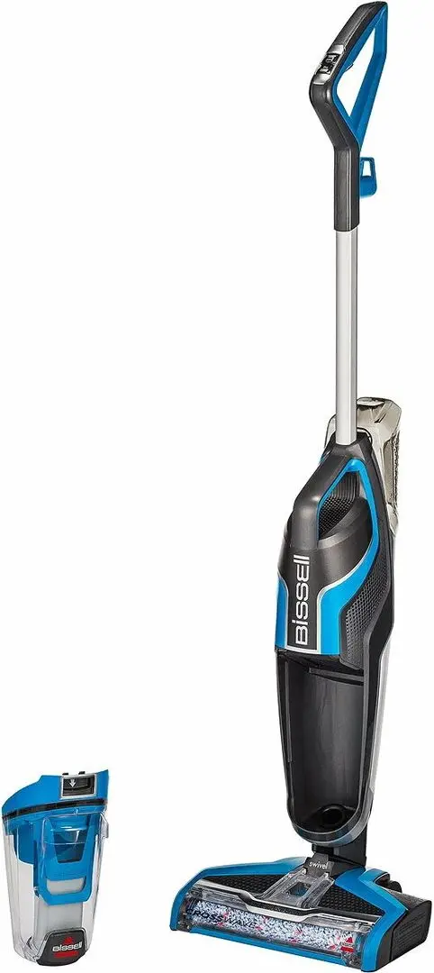 Вертикальный пылесос Bissell CrossWave 17132 (Blue/Titanium) - 4