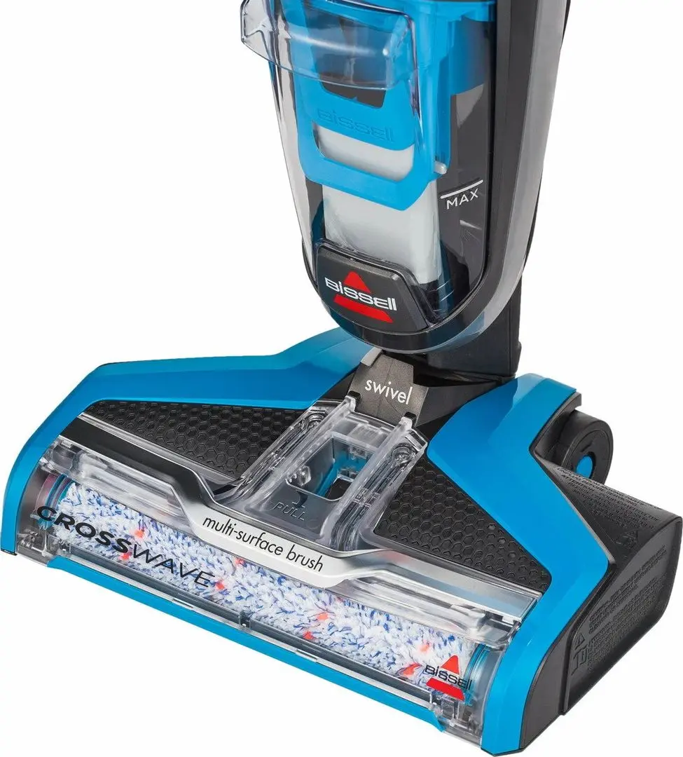 Вертикальный пылесос Bissell CrossWave 17132 (Blue/Titanium) - 5