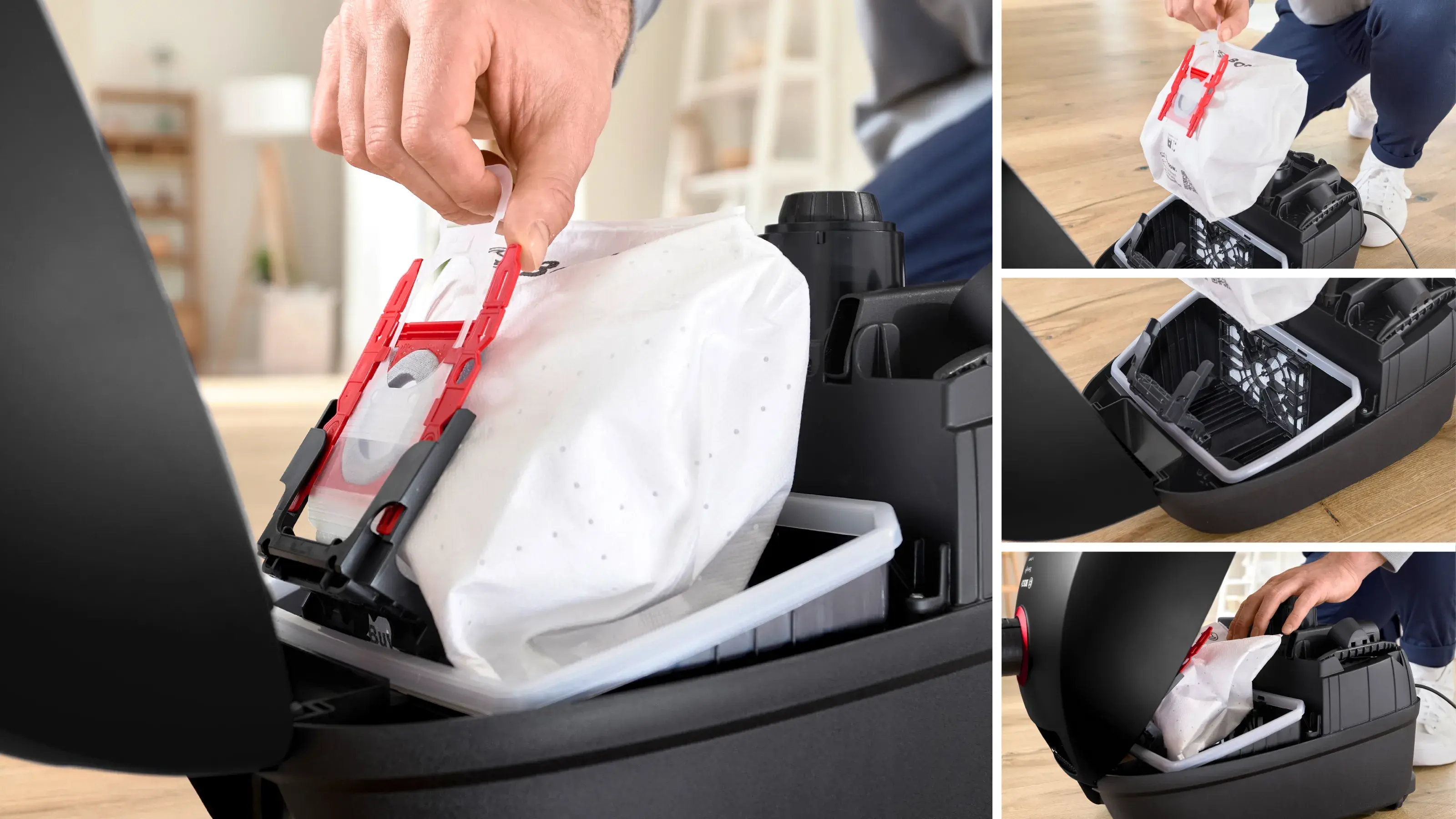 Aspirator Bosch BGL41POW2H (Black/Red)