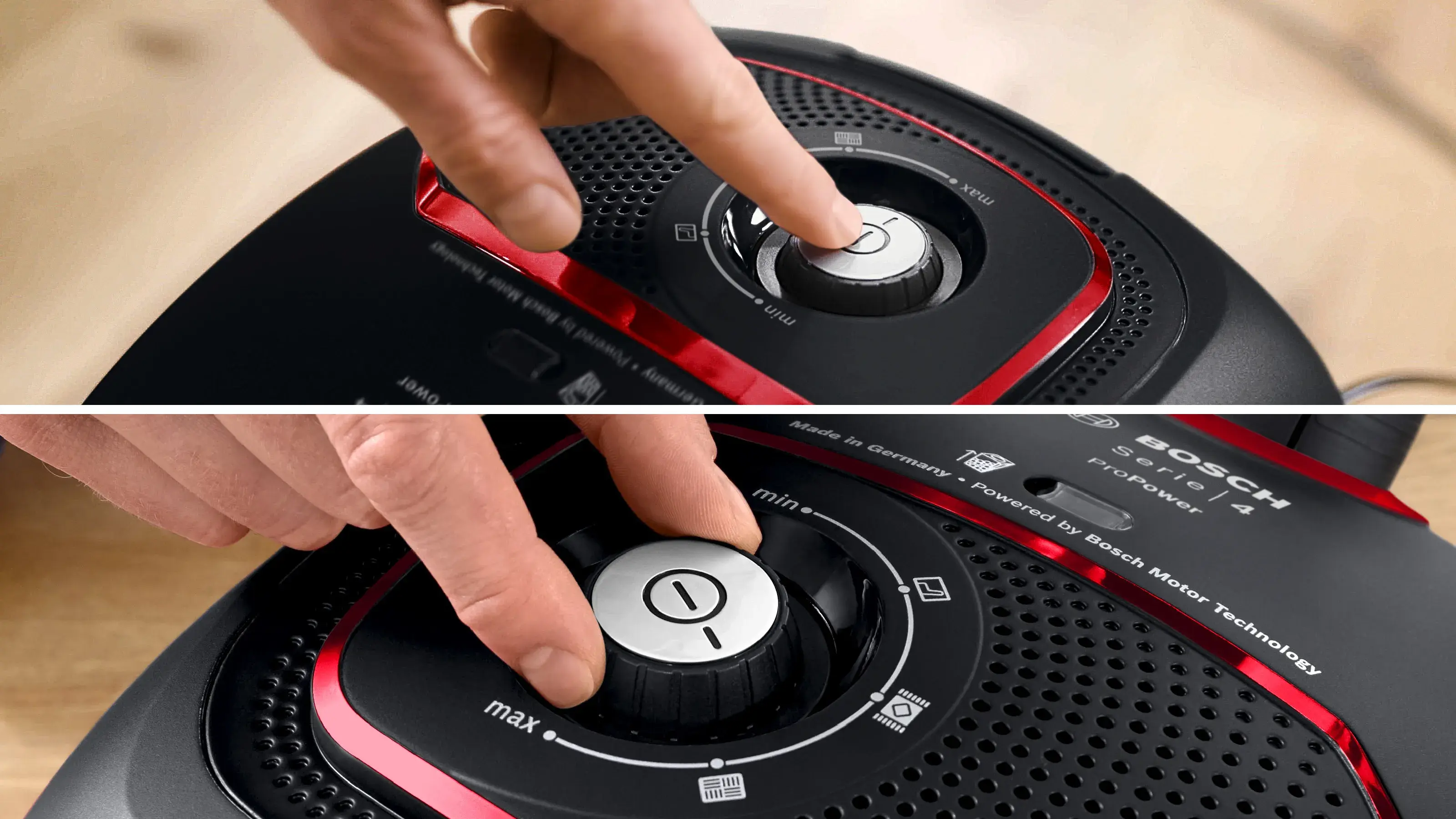 Aspirator Bosch BGL41POW2H (Black/Red)