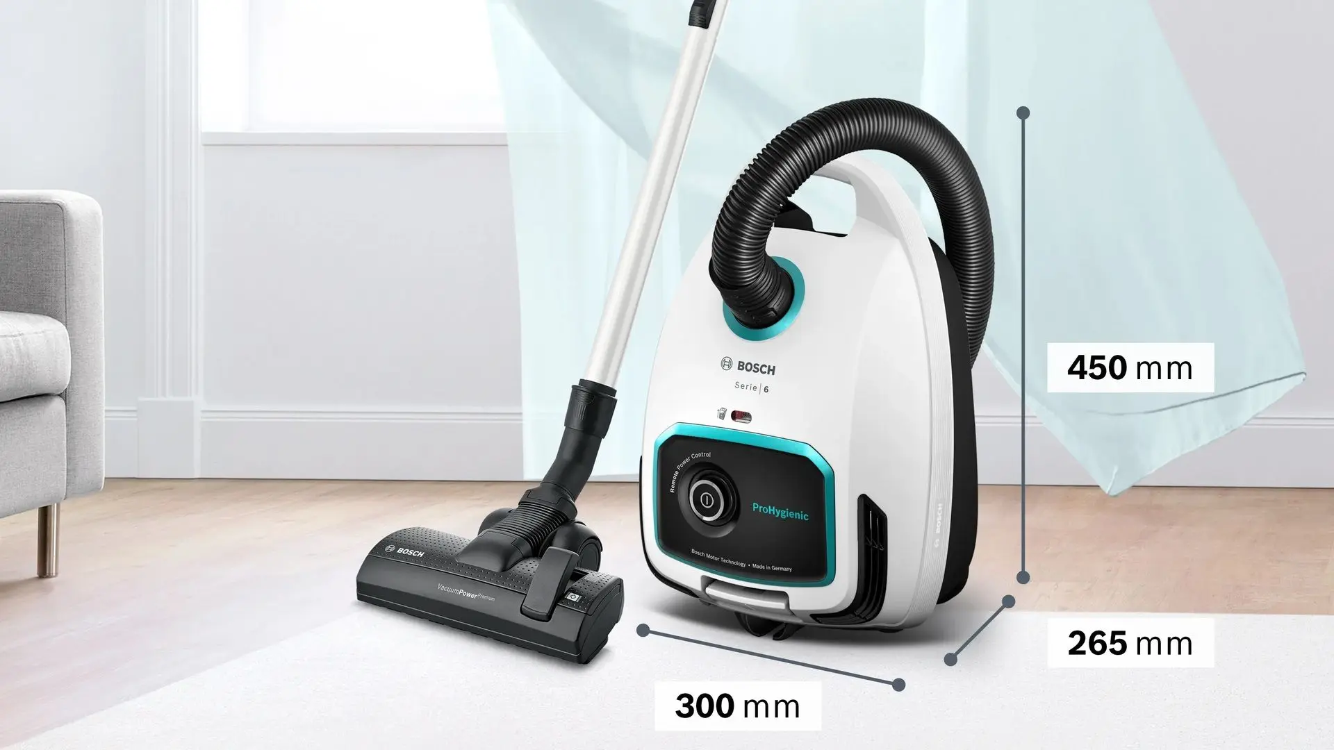 Aspirator Bosch BGL6HYG1 (White) - 8