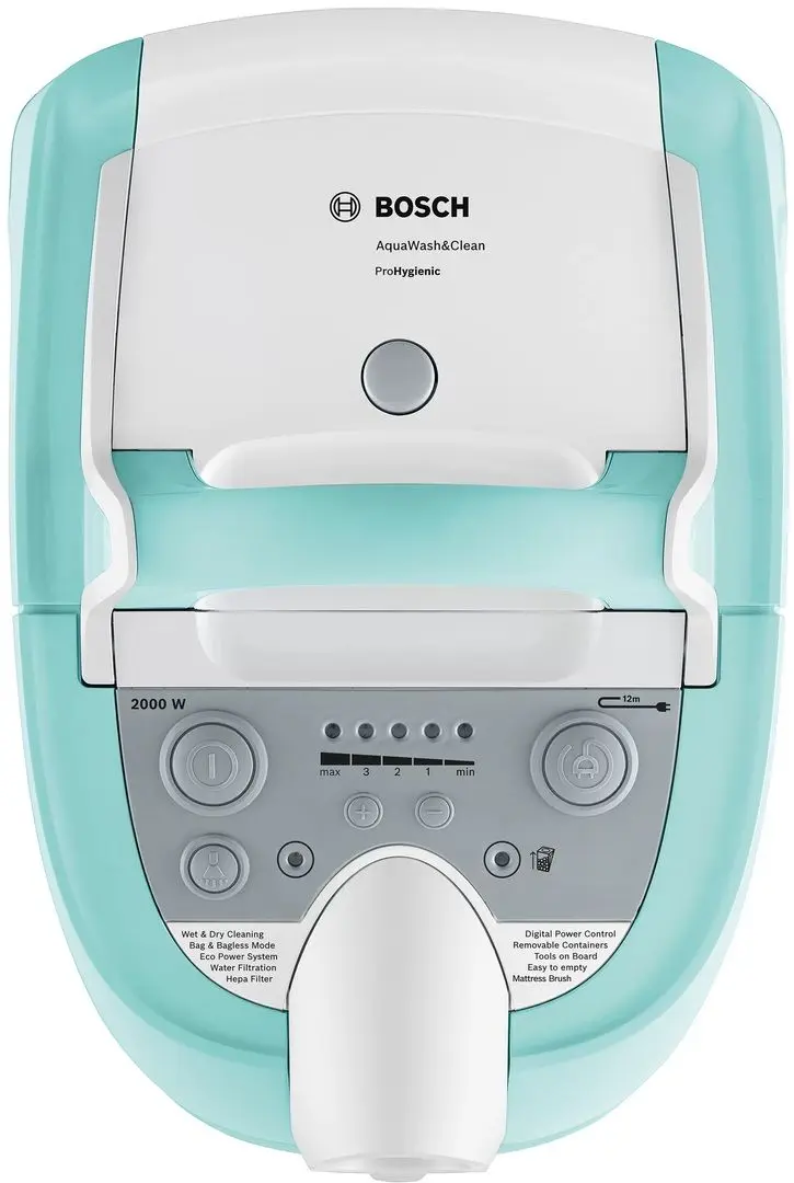 Пылесос Bosch Wet&Dry BWD420HYG (Mint/White) - 3