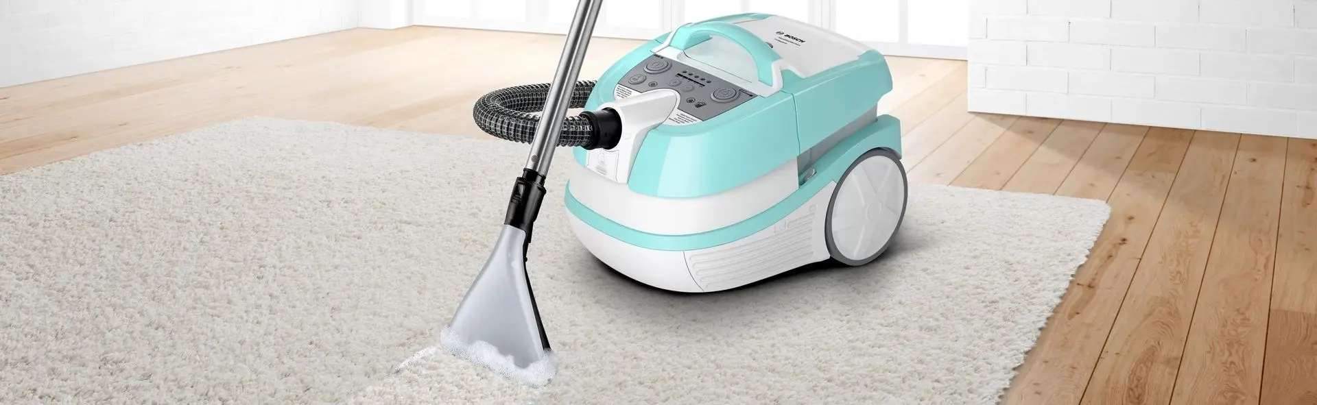 Пылесос Bosch Wet&Dry BWD420HYG (Mint/White) - 6