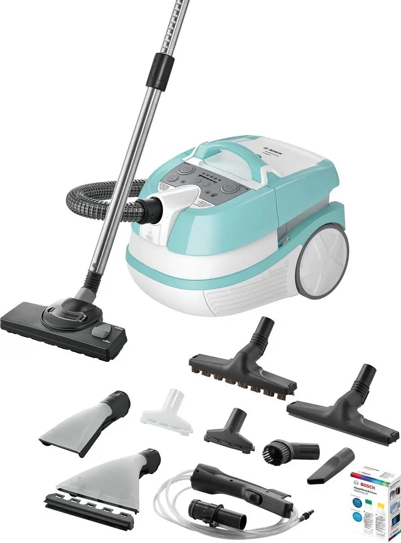 Пылесос Bosch Wet&Dry BWD420HYG (Mint/White) - 7
