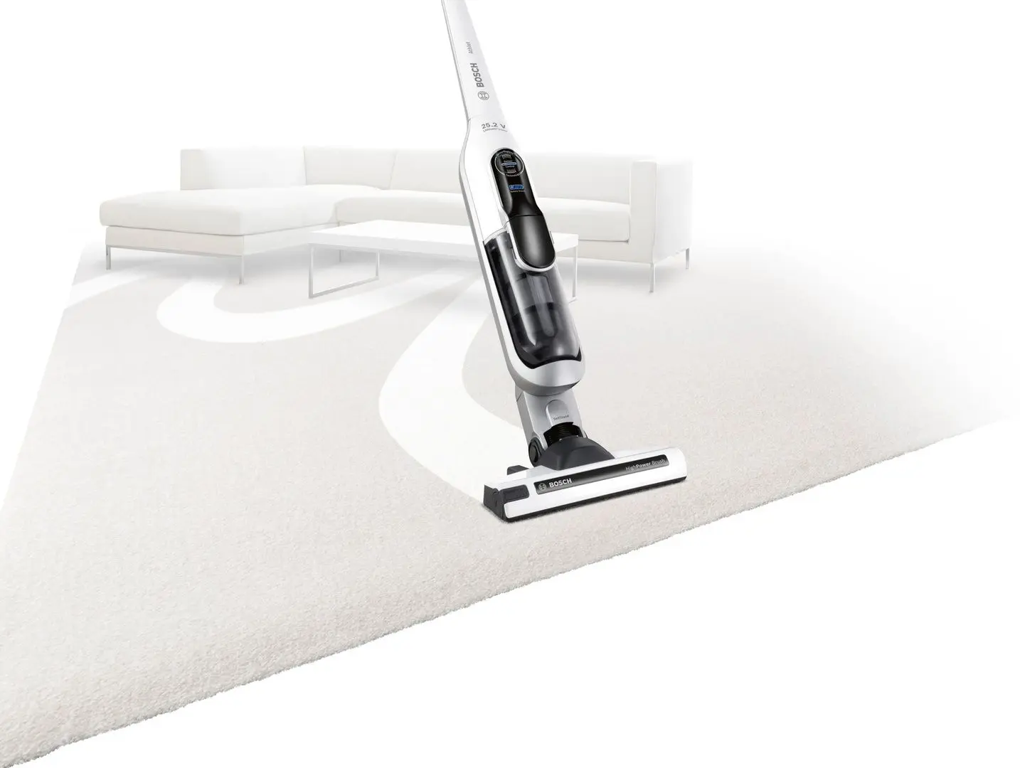Вертикальный пылесос Bosch Athlet BCH65ALL (White) - 3