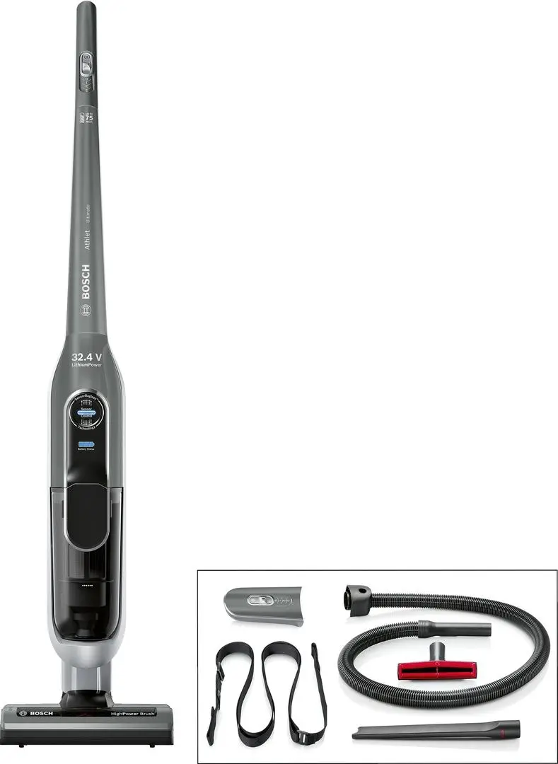 Вертикальный пылесос Bosch Athlet BCH7ATH32K (Graphite/Silver) - 5