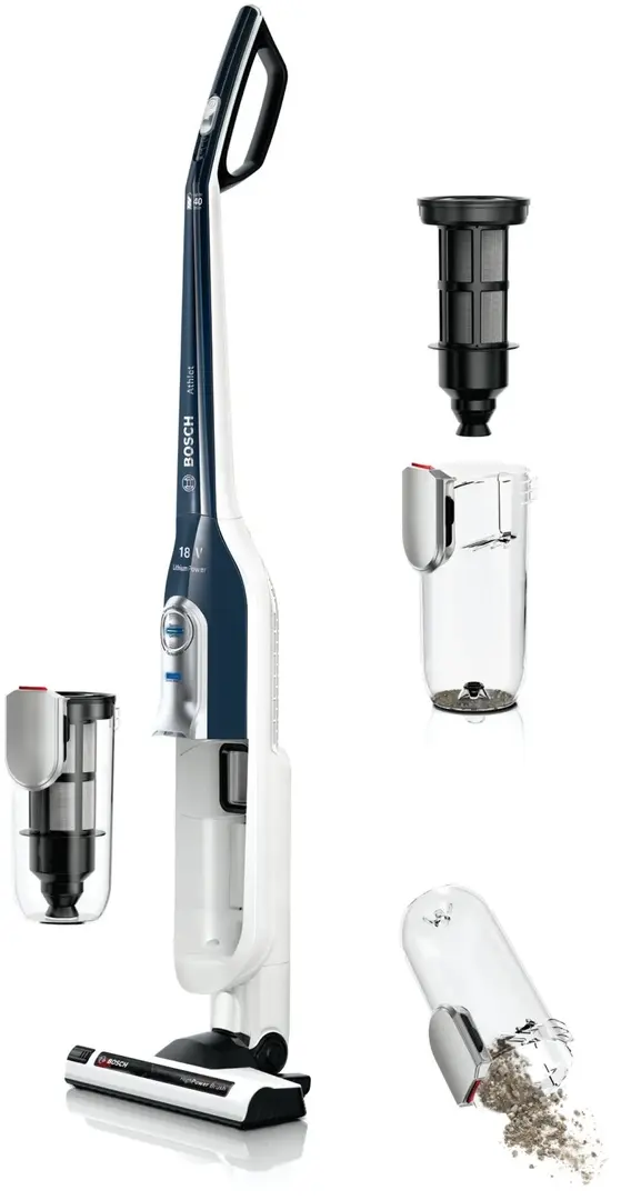 Aspirator vertical Bosch BBH51840 (Blue/White)