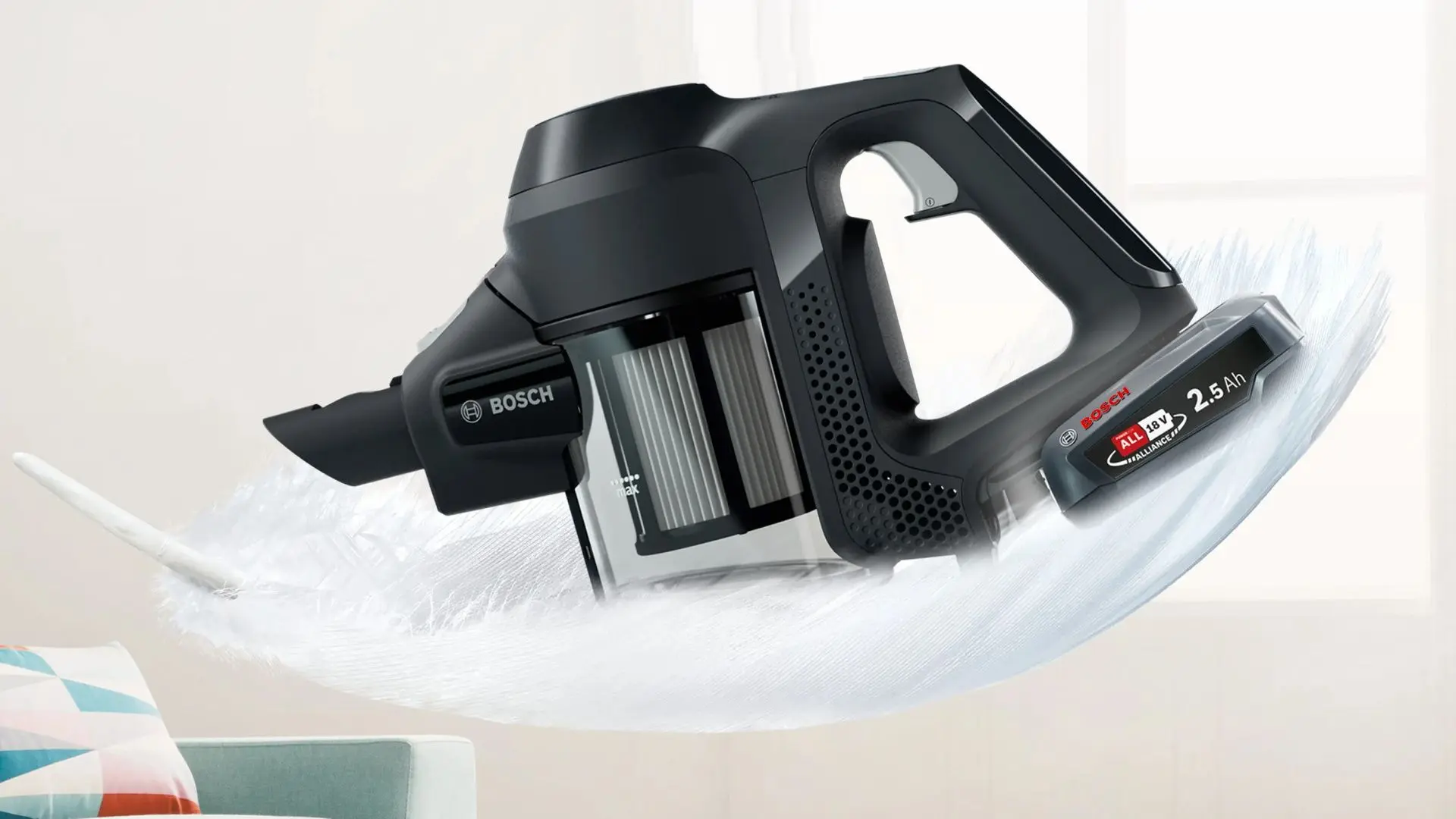 Aspirator vertical Bosch BBS611BSC (Black) - 6