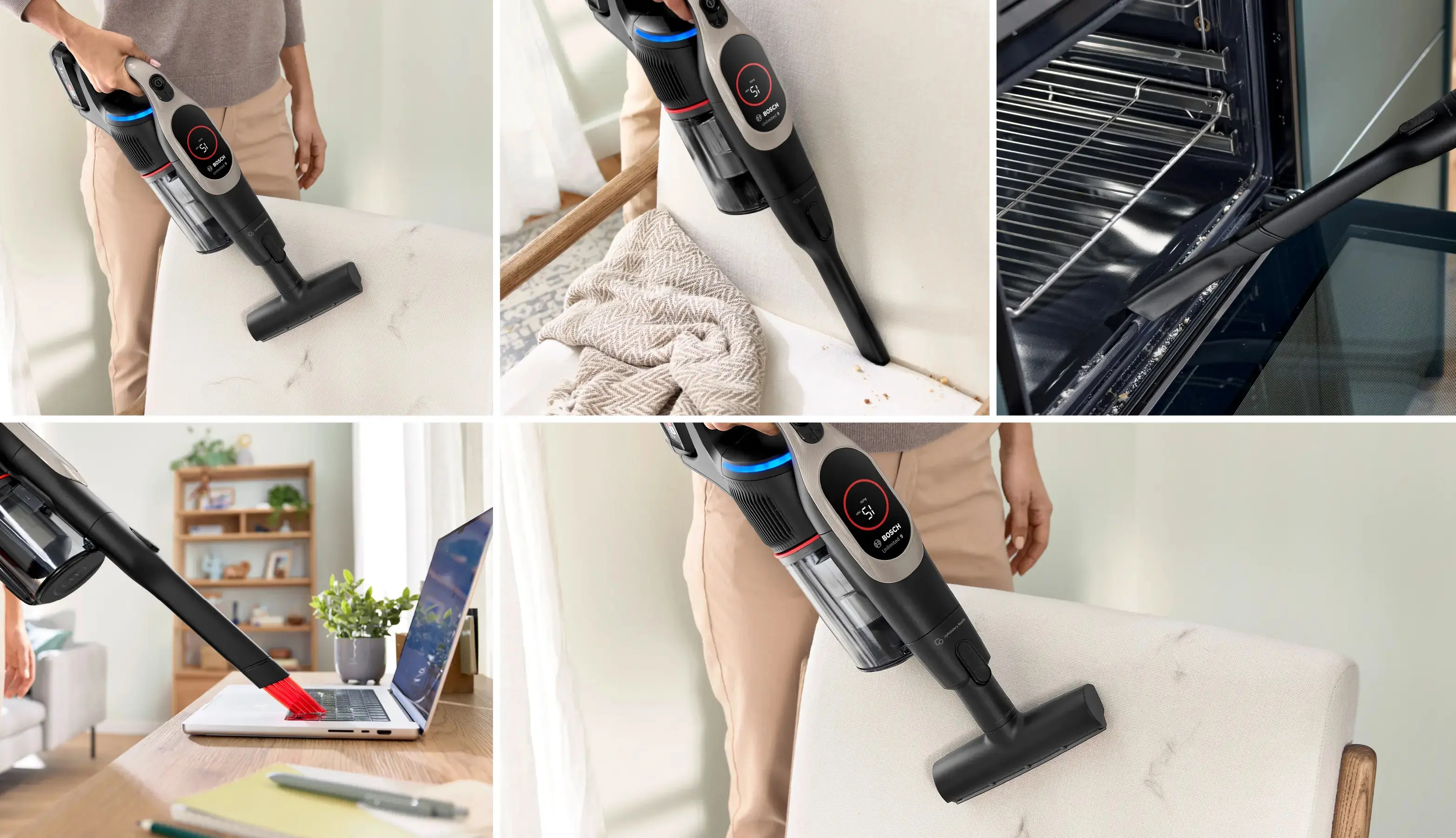 Aspirator vertical Bosch BCS931GAC (Dark Cream) - 10